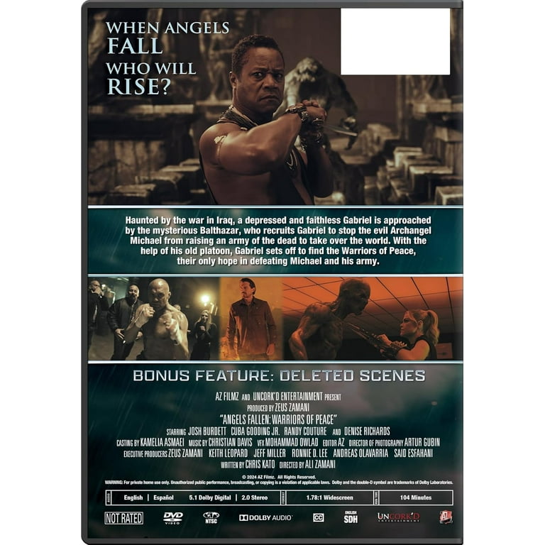 Angels Fallen: Warriors of Peace (DVD) - Walmart.com