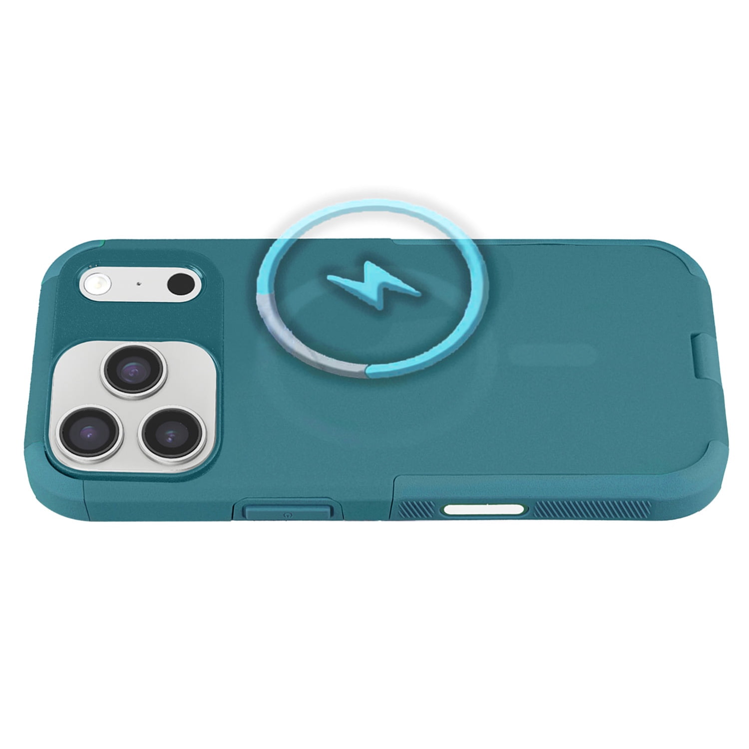 Dual Layer Cases with Wireless Charging for iPhone 17 Pro Max - Dark Green