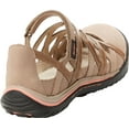 thumbnail image 4 of Women's Jambu Tangerine Strappy Walking Shoe Taupe Full Grain Leather 9 W, 4 of 6