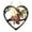 B, variant on Binwennn Acrylic Gemstones And for Crafts Christmas Mailbox Solar Stained Glass Kits for Adults Christmas Heart Shaped Window Girl Light Catcher Fairy Stained Glass Suncatcher Stained Glass