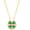 color1, variant on Green 4 Leaf Clover Necklace for Women, Lucky Pendant Chain Necklace Jewelry[a8651]