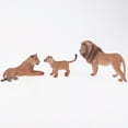 thumbnail image 3 of 6x Figuras De Animales Modelo Sólido Realista Juguetes De Animales Juego De Figuras Pintadas A Mano Animales De La Selva Fig SM SunniMix Lion Kids Toys Playset, 3 of 7