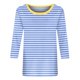 thumbnail image 5 of Camisetas casuales de manga 3/4 para mujer Tops con cuello redondo Azul claro/L, 5 of 5