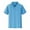 Sky Blue, variant on Puliio Womens Polo Shirts Button Down Solid Color Lapel Shirt Short Sleeve T Shirt Top Unisex Summer Breathable Fashion Work Casual Business Shirts