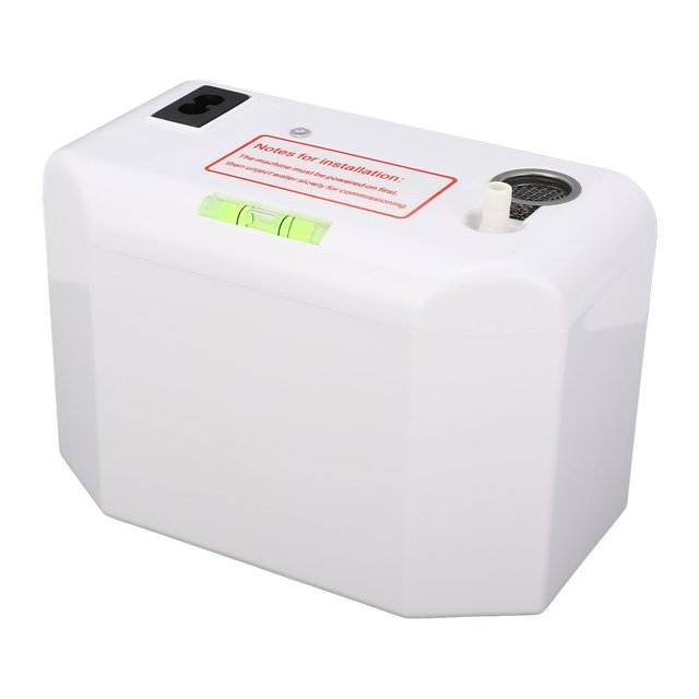 Condensation Water Pump, Condensate Drain Pump High Level Security Switch Automatic Start Stop for Commercial Ice Makers
