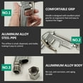 thumbnail image 4 of Air Blow  Kit Mini Replaceable Nozzles Easy Operating Portable Design for Dust Removal Aluminum Alloy Material, 4 of 7