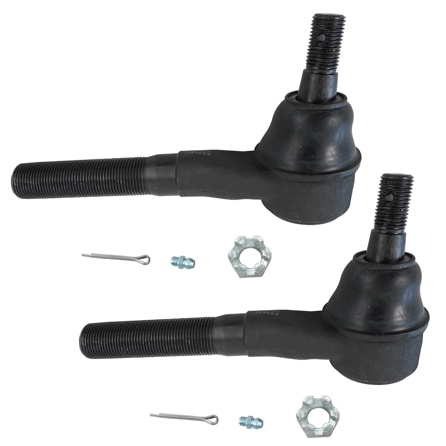 Detroit Axle - Front 12pc Suspension Kit for 2WD 2000-2001 Dodge Ram 1500, 2 Upper Control Arms 2 Lower Ball Joints 4 Outer & Inner Tie Rods 2 Sway Links 1 Pitman Arm 1 Idler Arm Replacement