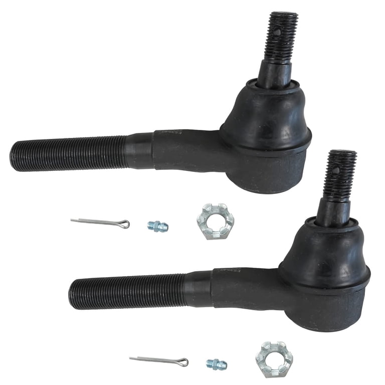 Front Wheel Hub Bearing & Outer Tie Rod End Kit For Dodge Ram 1500 – Complete 4-Piece Set