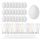 thumbnail image 4 of 25 Uds Huevos de Pascua Blancos Rompecabezas Juguetes Decoración de Pascua para Decoración de Fiesta Hogar, 4 of 9