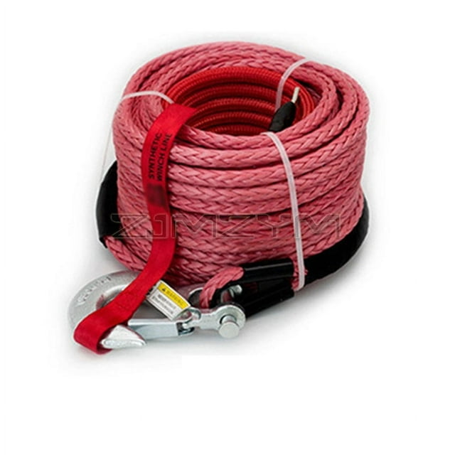 10mm*30m Multicolor Winch Line, Towing Rope, Polymer Synthetic Fiber Rope, Plasma Rope For Off-Road Vehicle Traction