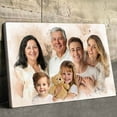 thumbnail image 4 of Custom Family Portrait Canvas, Personalized Family Photo Art, Unique Gift for Mom, Dad, Couples, Anniversary, Home Decor, 4 of 7