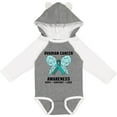 thumbnail image 3 of Inktastic Ovarian Cancer Awareness Hope Support and Love Boys or Girls Long Sleeve Baby Bodysuit, 3 of 5