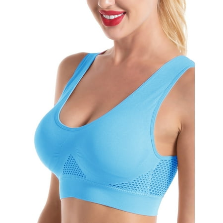 Women s Seamless Essential Bra with Pads  Comfort Wireless Push Up Vest Brassiere Bra  women s lingerie & underwear
