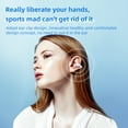 thumbnail image 2 of Siivton Clip on Earbuds,Open Ear Headphones Wireless Bluetooth 5.3 Sports Earphones, 48H Playtime, Comfortable for Small Ears & Glasses Wearers,Workouts, 2 of 7