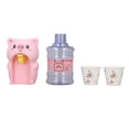 thumbnail image 1 of Children Water Dispenser Toy, Miniature Water Dispenser Cartoon Pig Shape Design Light Weight Mini Small  For Home, 1 of 8
