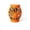 Orange1, variant on Halloween Led Candle Lanterns Featured with Pumpkin, Skull and Spider Web Patterns, Battery-Operated Flickering Tea Light Lamps, Hanging Decor for Indoor Parties/Home Festive Display, Orange2