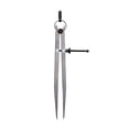 thumbnail image 1 of 8 Inch Adjustable Divider Leather Compass Lockable Metal Spring Caliper Gauge Woodworking, 1 of 5