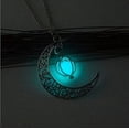 thumbnail image 2 of Collar de cadena con colgante, collar con gota de mano, collar de joyería de moda con mal de ojo para mujeres y niñas, añade tu encanto, 2 of 5