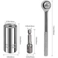 thumbnail image 2 of Juego de llaves de enchufe universal Belita Amy 7-19mm, taladro eléctrico, llave de trinquete, llave de mano multifunción Afortunado Sencillez, 2 of 2