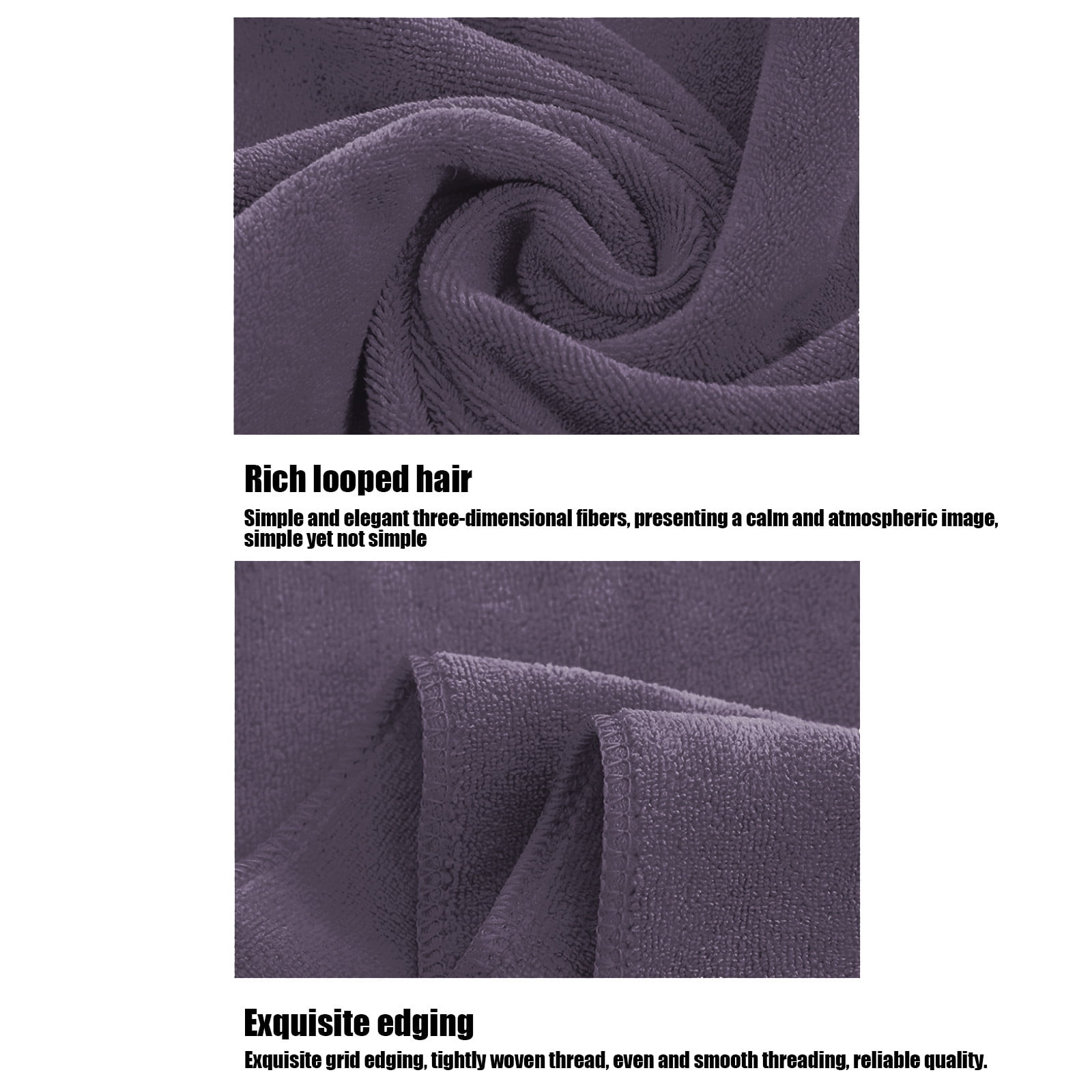 Tyidzon 10 Piece Hand Towels for Bathroom Soft Highly Absorbent Towel Set, 12x28 Inch Quick-Drying Machine Washable Face Towels for Bathroom, Hotel, Spa, Gym, College Dorm Room, Gray
