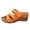 01_Orange, variant on Platform Sandals Fashion Platform Slide Slippers for Women Summer Casual Comfortable Open Toe Style with Heel Summer Shoes for Women Orange,6.5