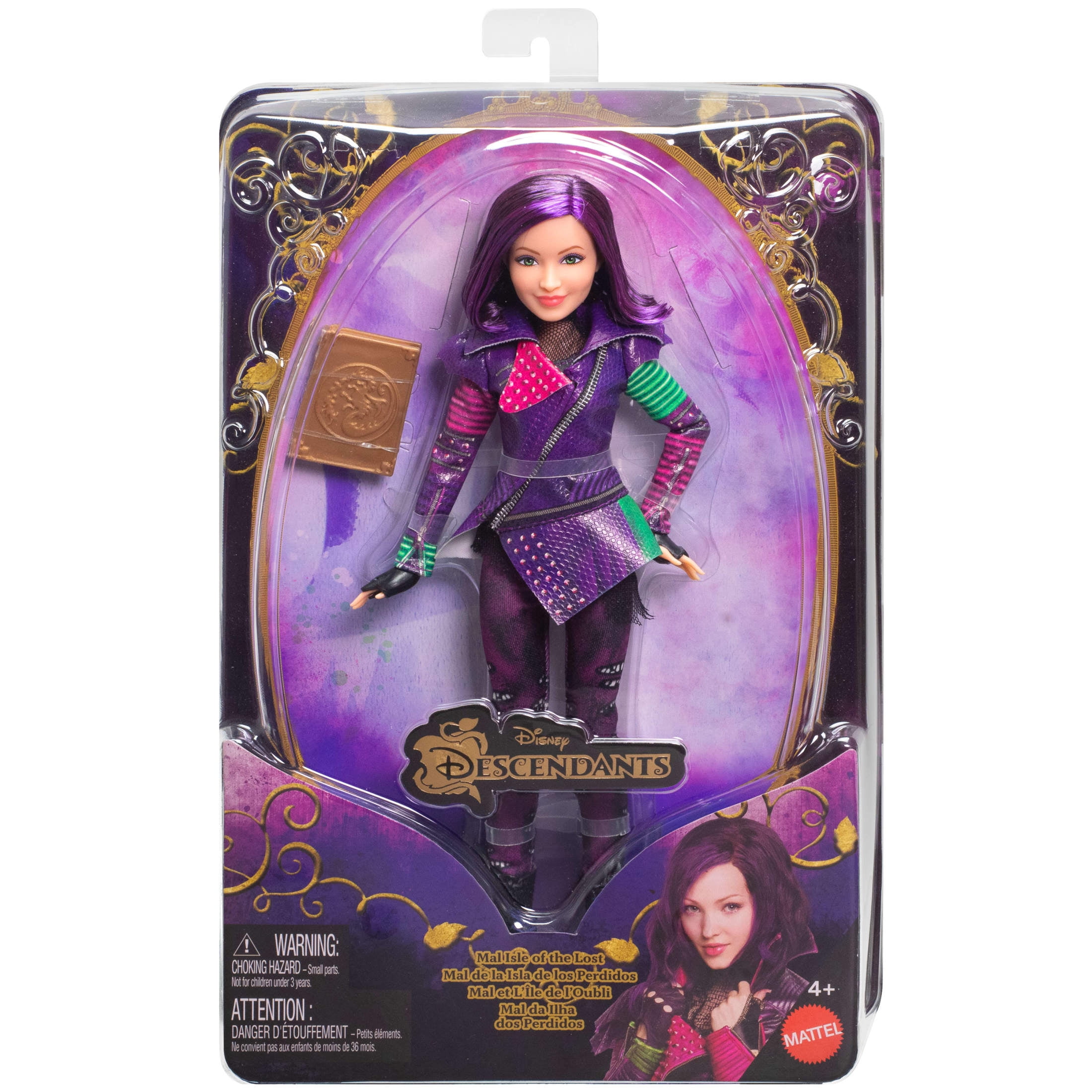 Disney Descendants Mal Isle of the Lost Anniversary Doll with Movie-Inspired Outfit & Accessory