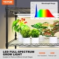 thumbnail image 2 of VEVOR Plant Stand with Grow Light, 4 Tiers Plant Shelf with 3000K 180W LED Full Spectrum Light for Indoor Plants, Grow Light Shelf with Timer for Seed Starting 35.4" L x 13.8" W x 59.1" H, 2 of 9