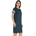 thumbnail image 3 of Inkmeso Robe T-Shirt Sportive à Col Rond pour Femmes à Rayures à Manches Courtes d'Été Décontractée Tee - TP-2TG, 3 of 8