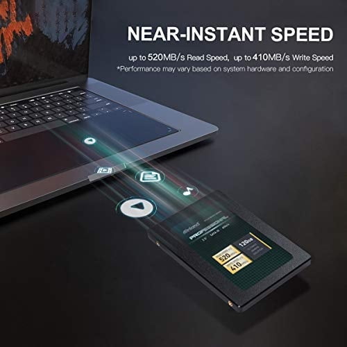 Inland Professional 120GB SSD 3D NAND SATA III 6GB/S 2.5 "7 mm Drive interno de estado sólido (120GB)