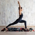 thumbnail image 6 of Motorcycle Yoga Towel with Storage Bag, 72.8"x26.8", Suitable for Yoga, Pilates, Fitness, Gym Towel, 6 of 6