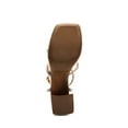 thumbnail image 3 of BURUDANI Women's Platform Strappy Heels Open Toe Ankle Strap Square Party Sandals Y2K Dress Shoes, 3 of 5
