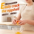 thumbnail image 5 of 2026 New Egg Shell Opener, Stainless Steel Egg Cracker Tool, Multifunctional Egg Shell Opener for Raw & Hard-Boiled Eggs, Handheld Kitchen Gadget for Easy Peeling & Separating (1, Orange), 5 of 7