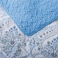 thumbnail image 5 of HoneiLife Blue Cotton Quilt Set, King - Reversible (3-Piece), 5 of 7