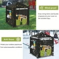 thumbnail image 4 of Naiovety Cubierta antipolvo para sala de juegos para niños con protección solar, toldos duraderos para jardines y terrazas carpas gris, 4 of 6