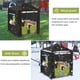 thumbnail image 2 of Toystoory Sombrilla impermeable al aire libre para jardines y terrazas Gazebos ligeros y portátiles para exteriores carpas negro, 2 of 6
