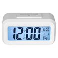 thumbnail image 4 of LED Alarm Clock, Alarm Clock Electronic Night Light  For Bedroom For Home For Office White, 4 of 8