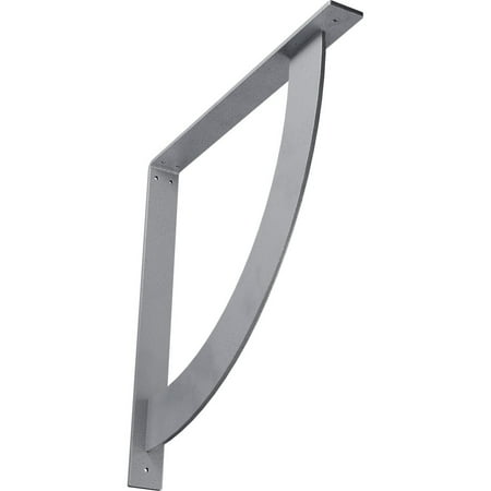 

Ekena Millwork 2 W x 20 D x 20 H Bulwark Steel Bracket Hammered Light Blue