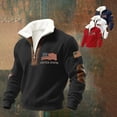 thumbnail image 2 of Kcolen Usa 250th Anniversary Mens Hoodies Patriotic American Flag Men's United States 250 Years Shirt American 1776-2026 250th Birthday Mens Fashion Pullover Trendy Fall Winter Outfits, 2 of 5