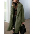 thumbnail image 3 of Hirigin Women Casual Teddy Bear Coat Ladies Fleece Zip Outwear Jacket Oversized Overcoat, 3 of 6