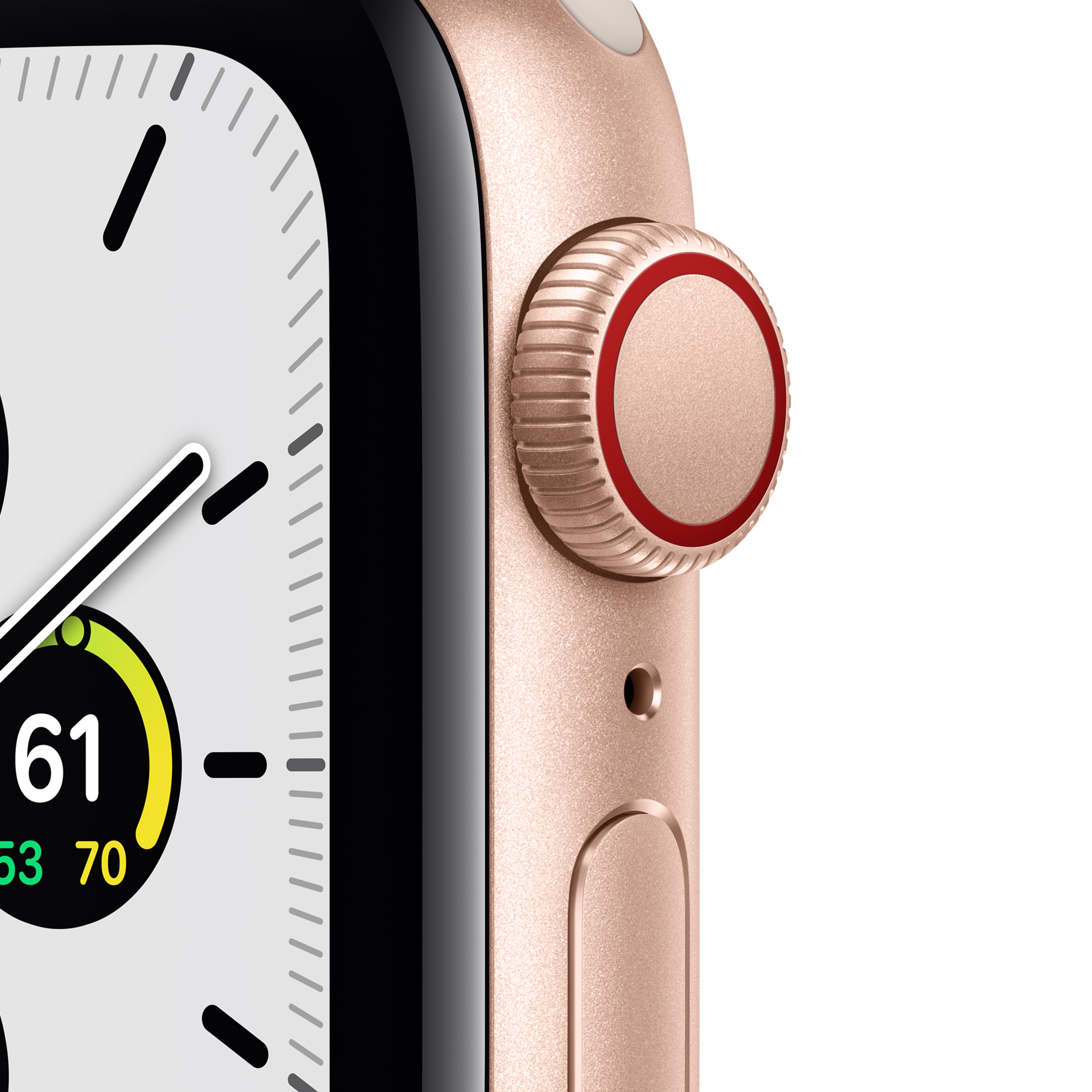 Apple Watch SE 1st Gen GPS + Cellular mm Gold Aluminum Case