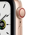 thumbnail image 6 of Apple Watch SE (1st Gen) GPS + Cellular 40mm Gold Aluminum Case Starlight Sport Band - Regular with Family Set Up, 6 of 7