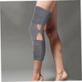thumbnail image 3 of WRISTBIQUE 2 Pairs of Cycling Knee Warmer Wool Grey for Protector, 3 of 5