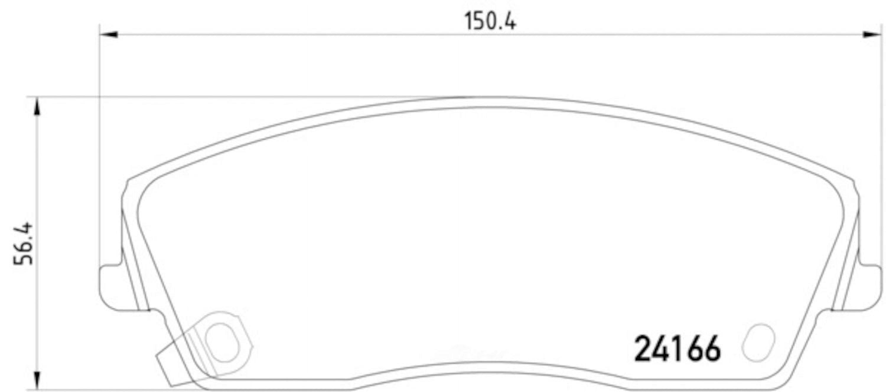 Hella 355011901 OEM - OE Formulated Friction Material