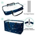 thumbnail image 4 of Virgo Constellation Large-capacity Foldable Reusable Shopping Bag: Oxford Cloth, Storage Bins, Collapsible Bucket, Storage Bin, 4 of 7