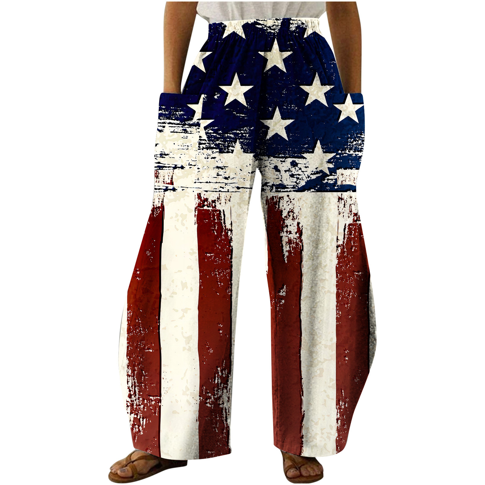 JWZUY Womens Cotton Linen Pants Breathable Lightweight Pants with