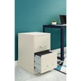 thumbnail image 2 of Space Solutions 22" Deep 2 Drawer Mobile Smart Letter Width Vertical File Cabinet, Stone, 2 of 7