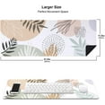 thumbnail image 2 of Extended Gaming Mouse Pad, Large Mice Pad, Non-Slip Water-Resistant Rubber Base Computer Keyboard Mouse Mat, Desk Pad for Work Laptop, 31.5 X 11.8 Inch, Tropical Leaves, 2 of 6