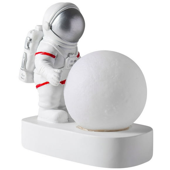 EGNMCR Night Lights LED Astronaut Nightlight Desktop Moonligh.t with Built-in Coin Cell Battery Cloud Light