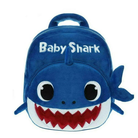BABY SHARK BACKPACK PLUSH CARTOON ANIMAL BAG FOR CHILDREN SCHOOLS KIDS BAG - (Best School Bags For Toddlers)