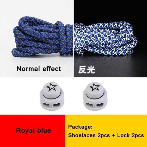 1 par de cordones fluorescentes para zapatillas, cordones deportivos 3M, cordones redondos reflectantes, cordones para zapatos, zapatos Unisex para niños y adultos, cuerdas de 120cm Gao Jinjia LED